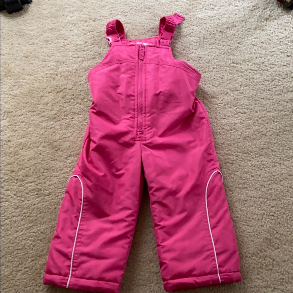 Great condition girl snow bibs